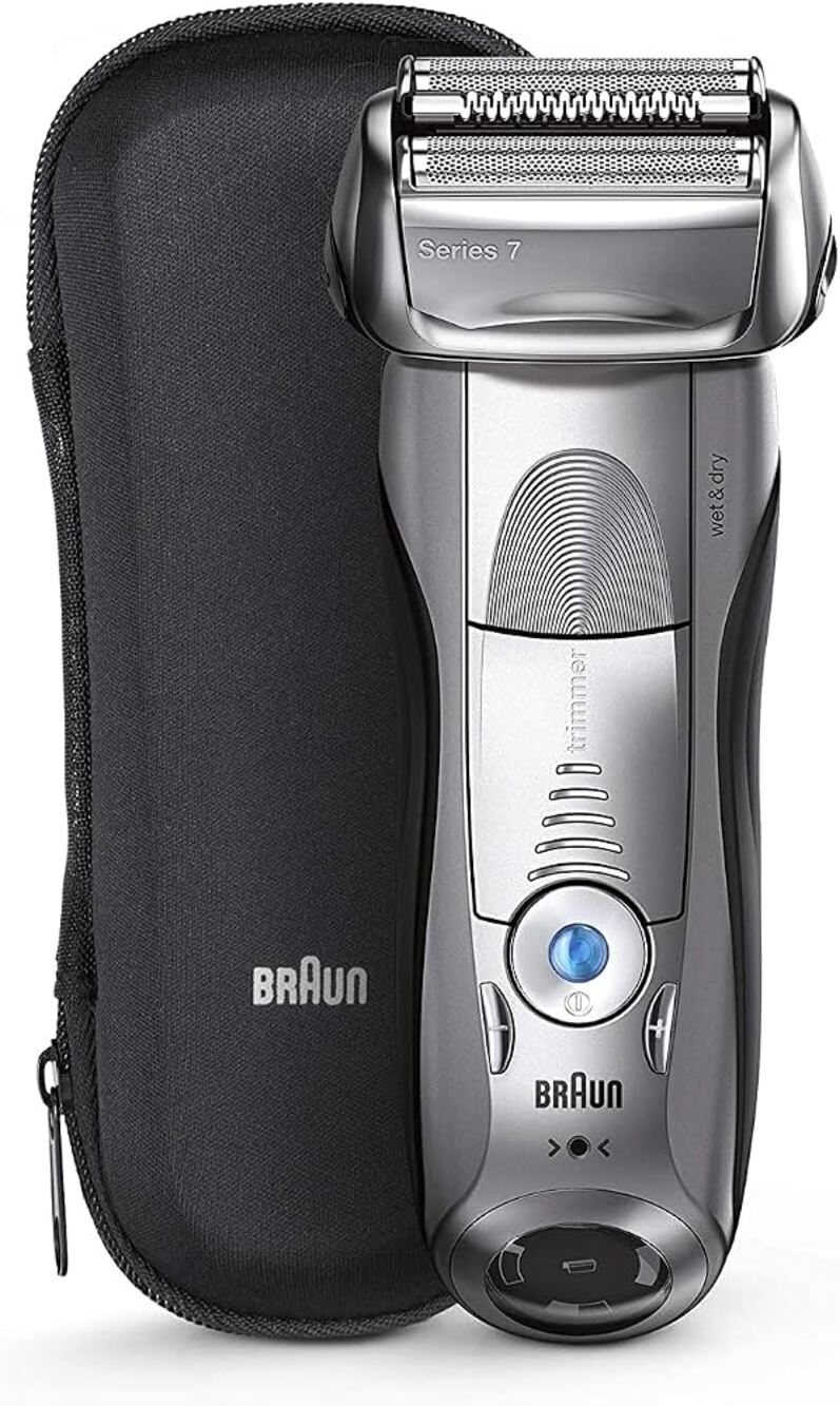 Braun Series 7 7893s Wet Dry Electric Shaver Cleaner Charger No Foil Head